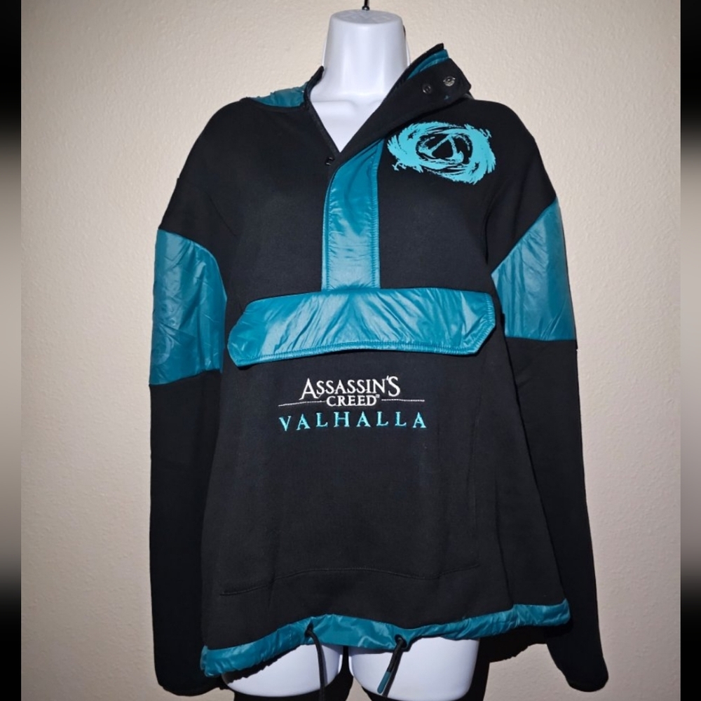Assassins Creed Vanhalla Anorak Adult Medium Hoodie Sweatshirt Graphic Ubisoft